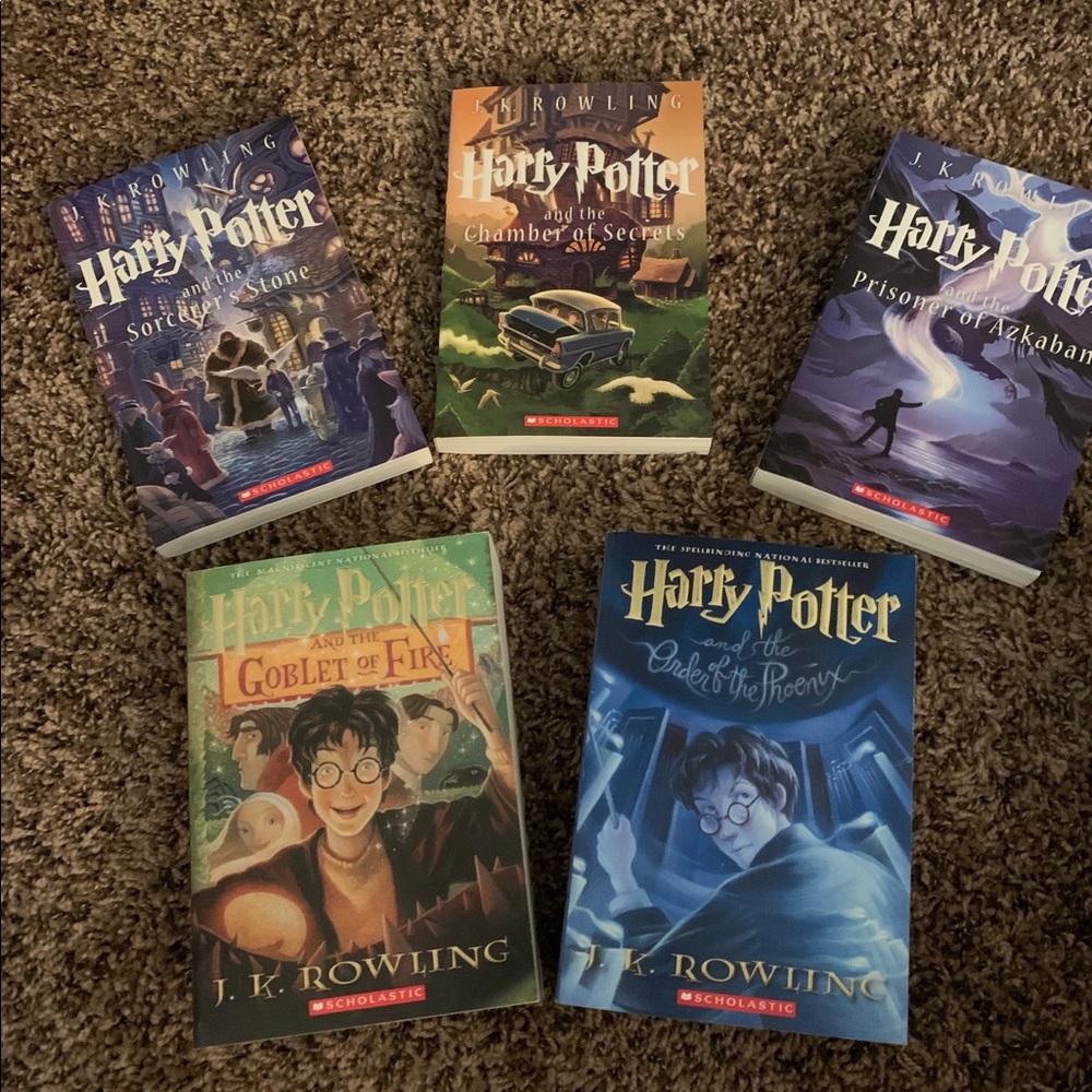 SOLD Harry Potter Complete Book set 1-5